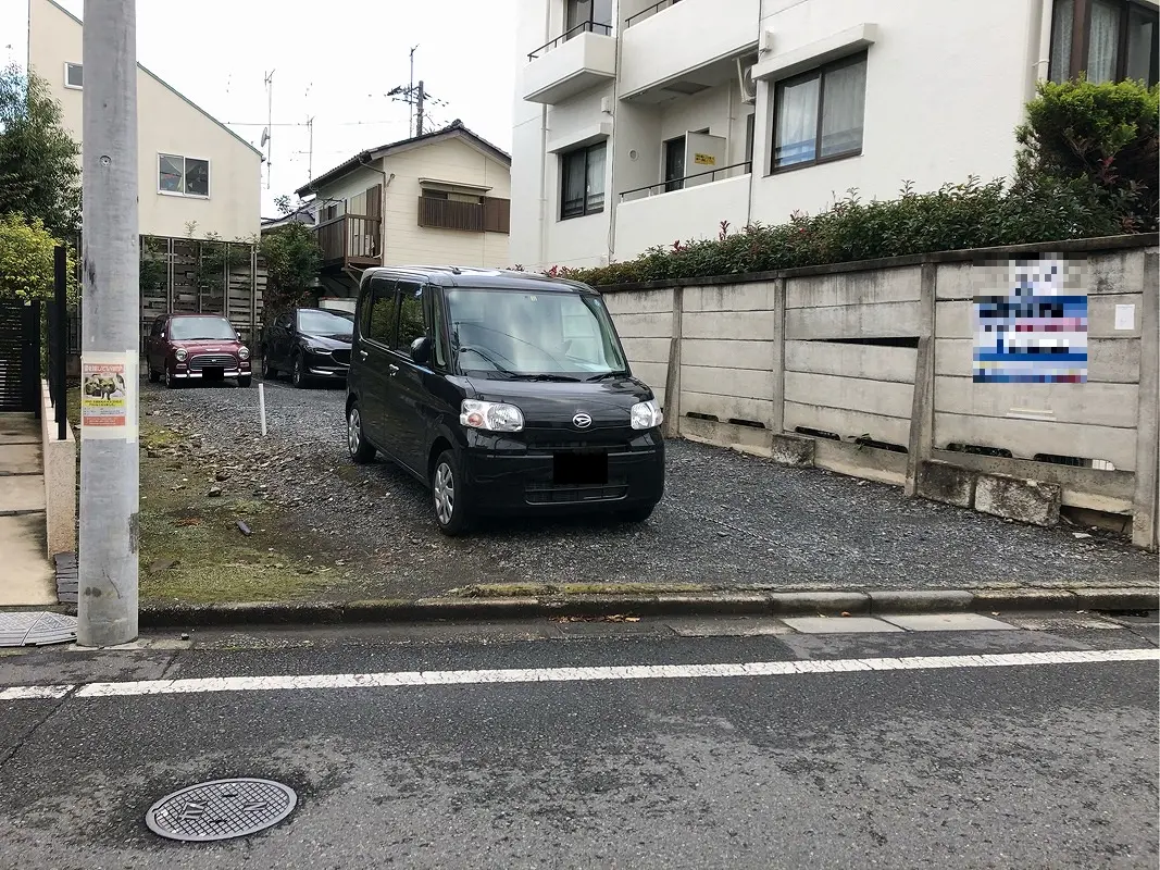 杉並区松ノ木２丁目　月極駐車場